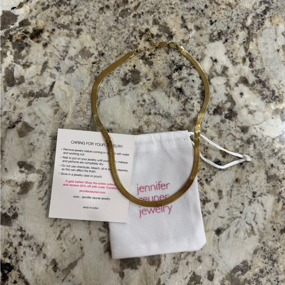 NEW JENNIFER ZEUNER NECKLACE